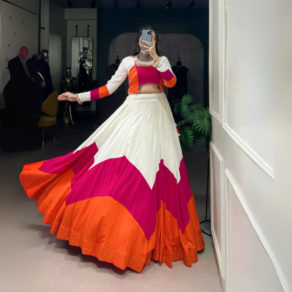 Elegant Pure Rayon lehenga set