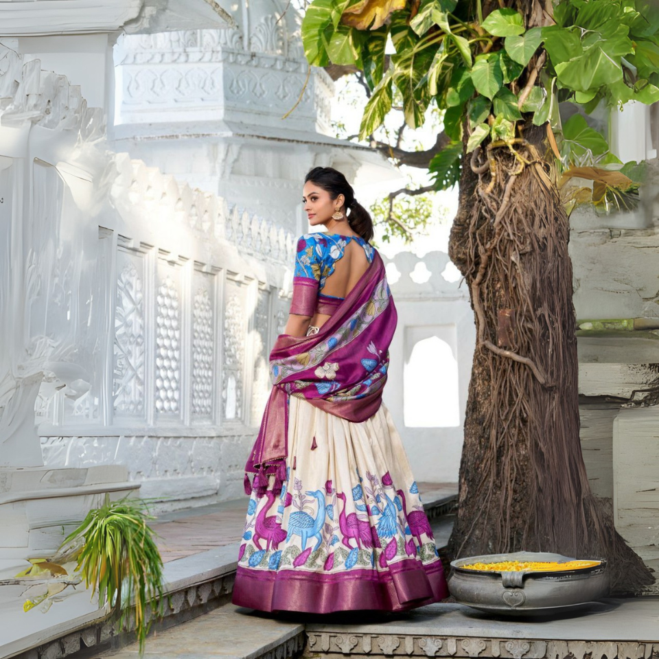 Beautiful Dola Silk Jacquard lehenga choli set