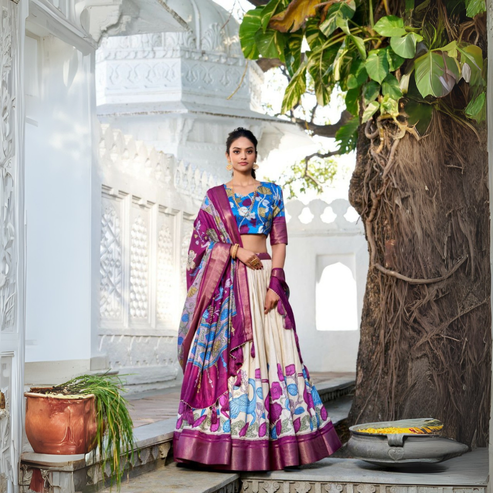 Beautiful Dola Silk Jacquard lehenga choli set