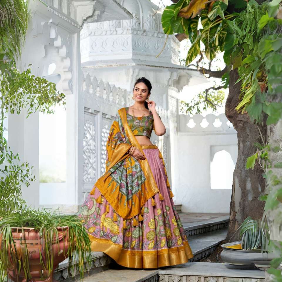 Beautiful Dola Silk Jacquard lehenga choli set