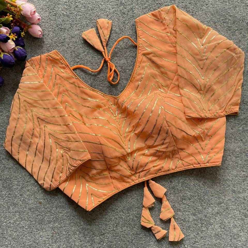 Designer Georgette blouse