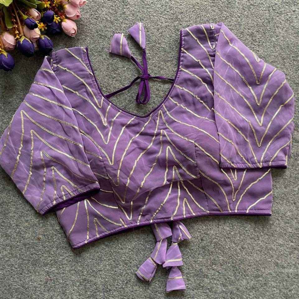 Designer Georgette blouse