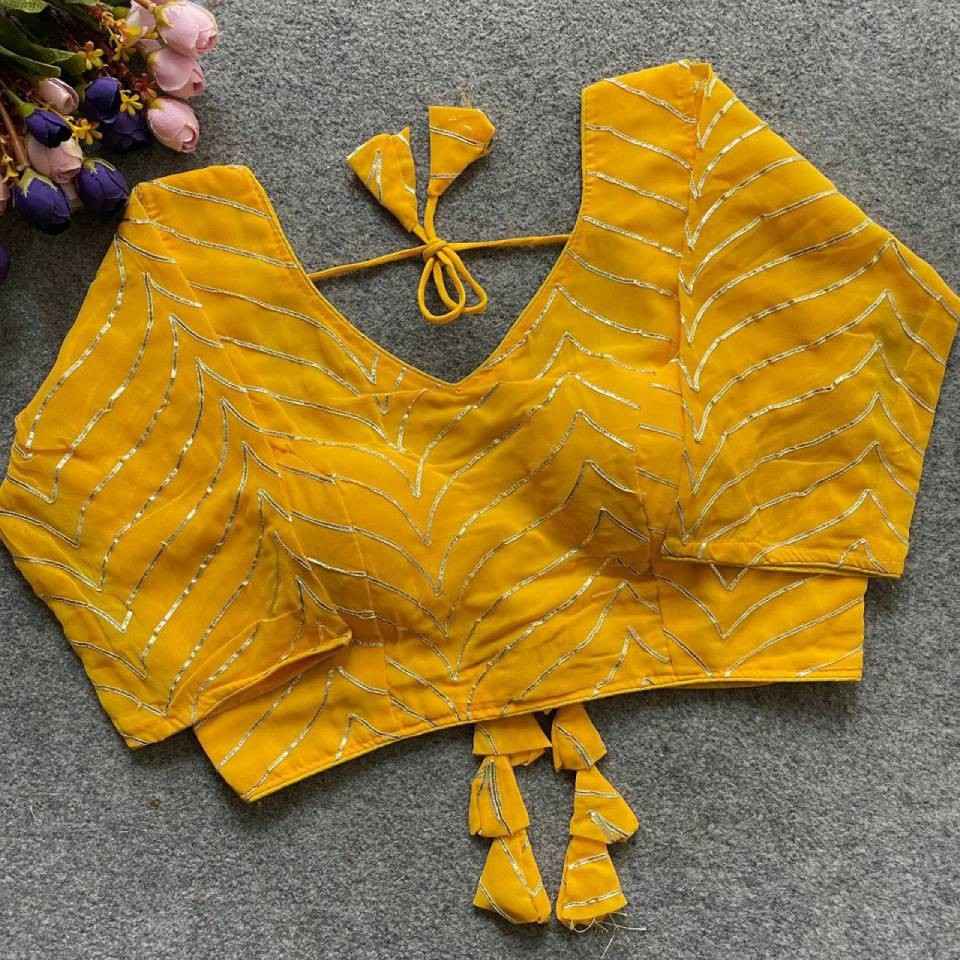 Designer Georgette blouse