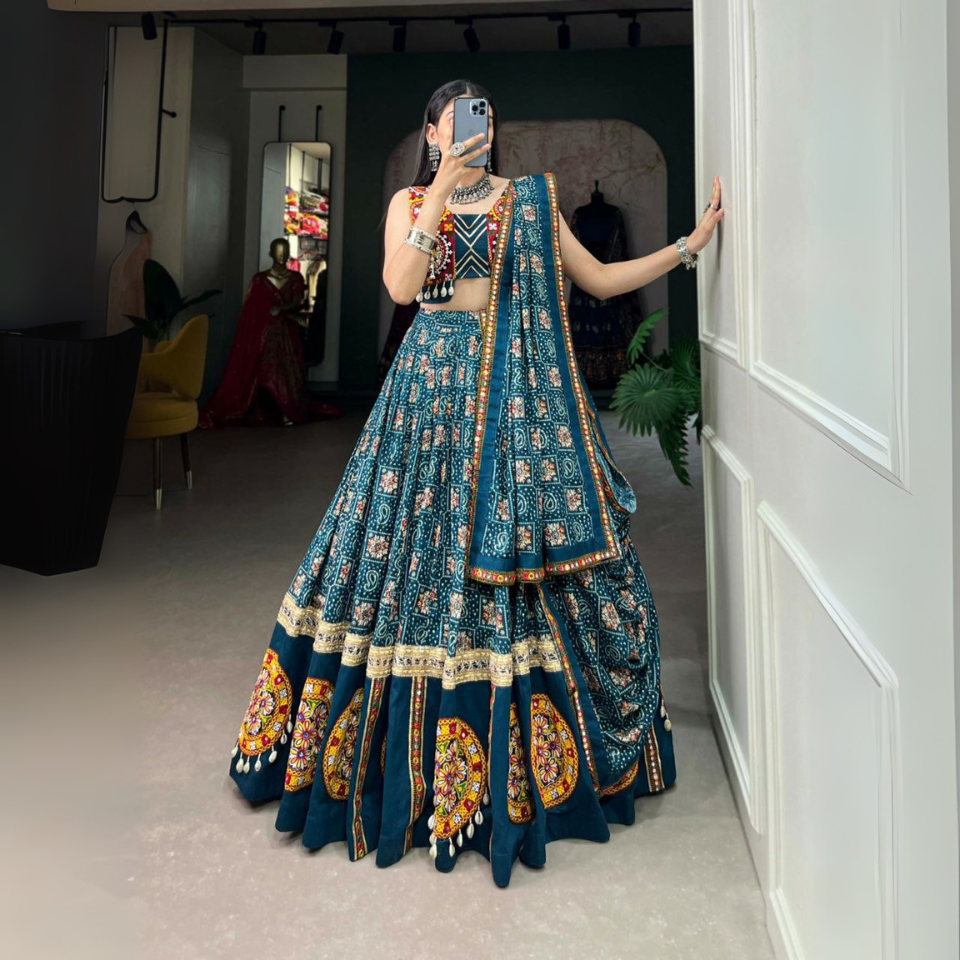 Beautiful Pure Rayon Lehenga Set