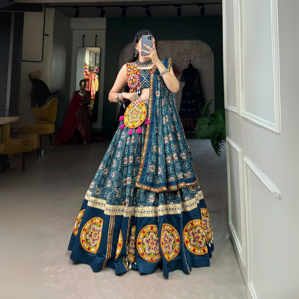 Beautiful Pure Rayon Lehenga Set