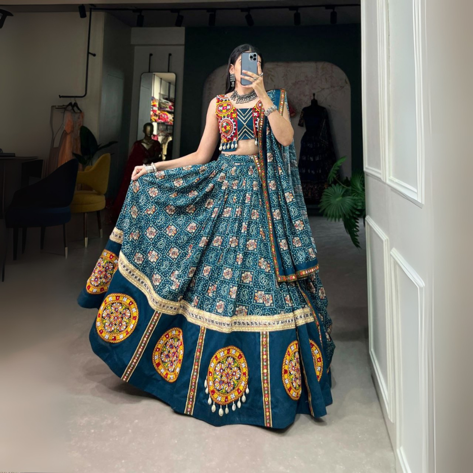 Beautiful Pure Rayon Lehenga Set