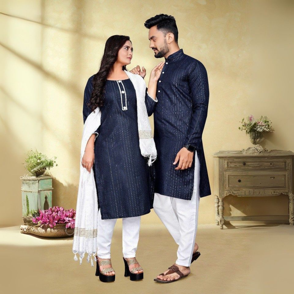 Couple combo Kurta set