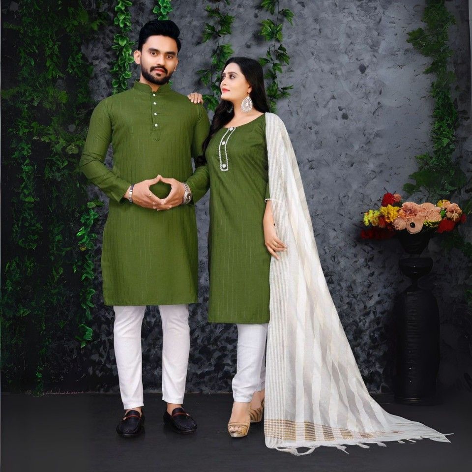 Couple combo Kurta set