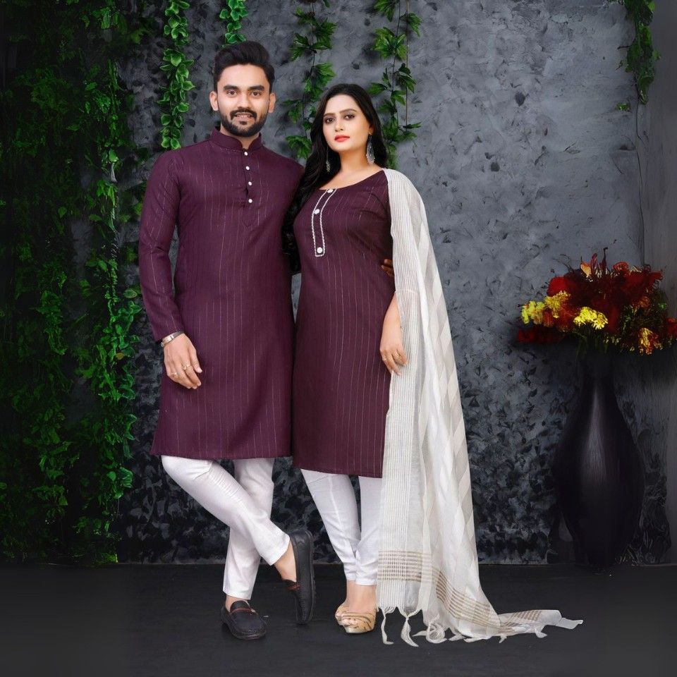 Couple combo Kurta set
