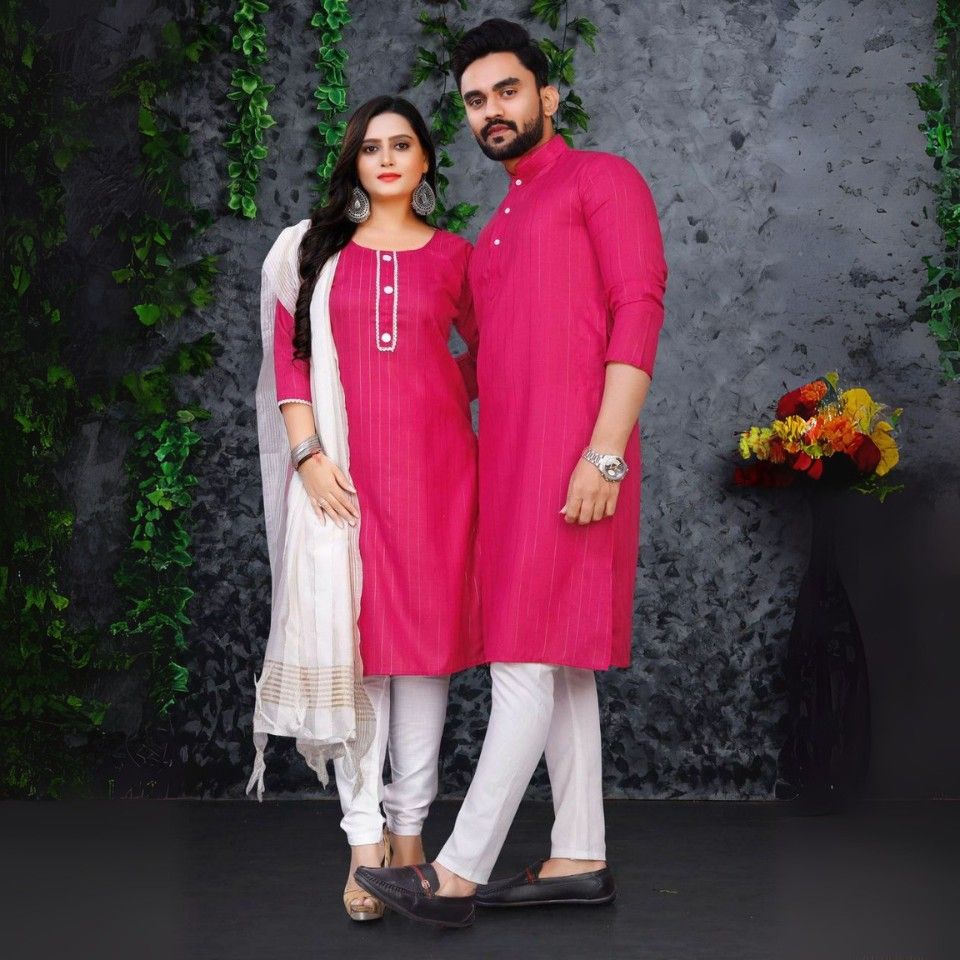Couple combo Kurta set