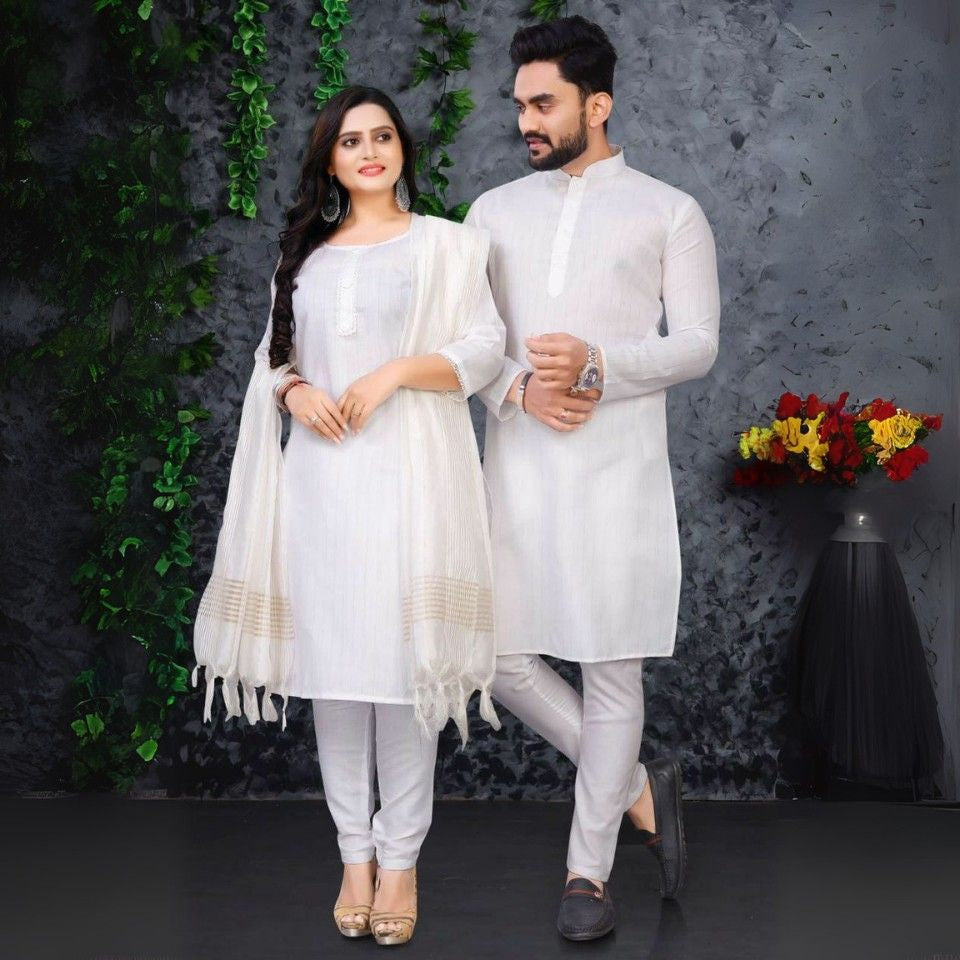 Couple combo Kurta set