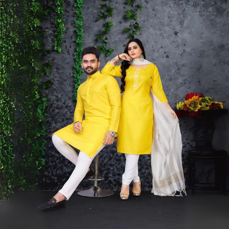 Couple combo Kurta set