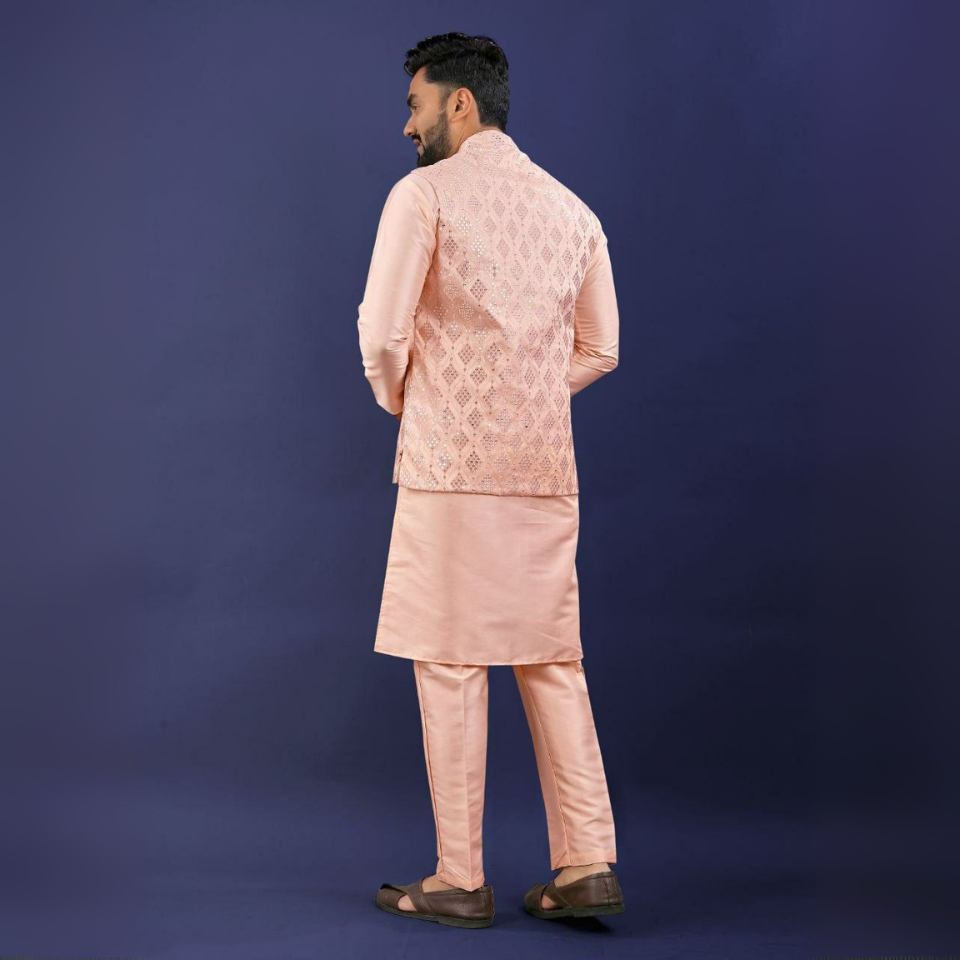 Elegant koti-kurta set