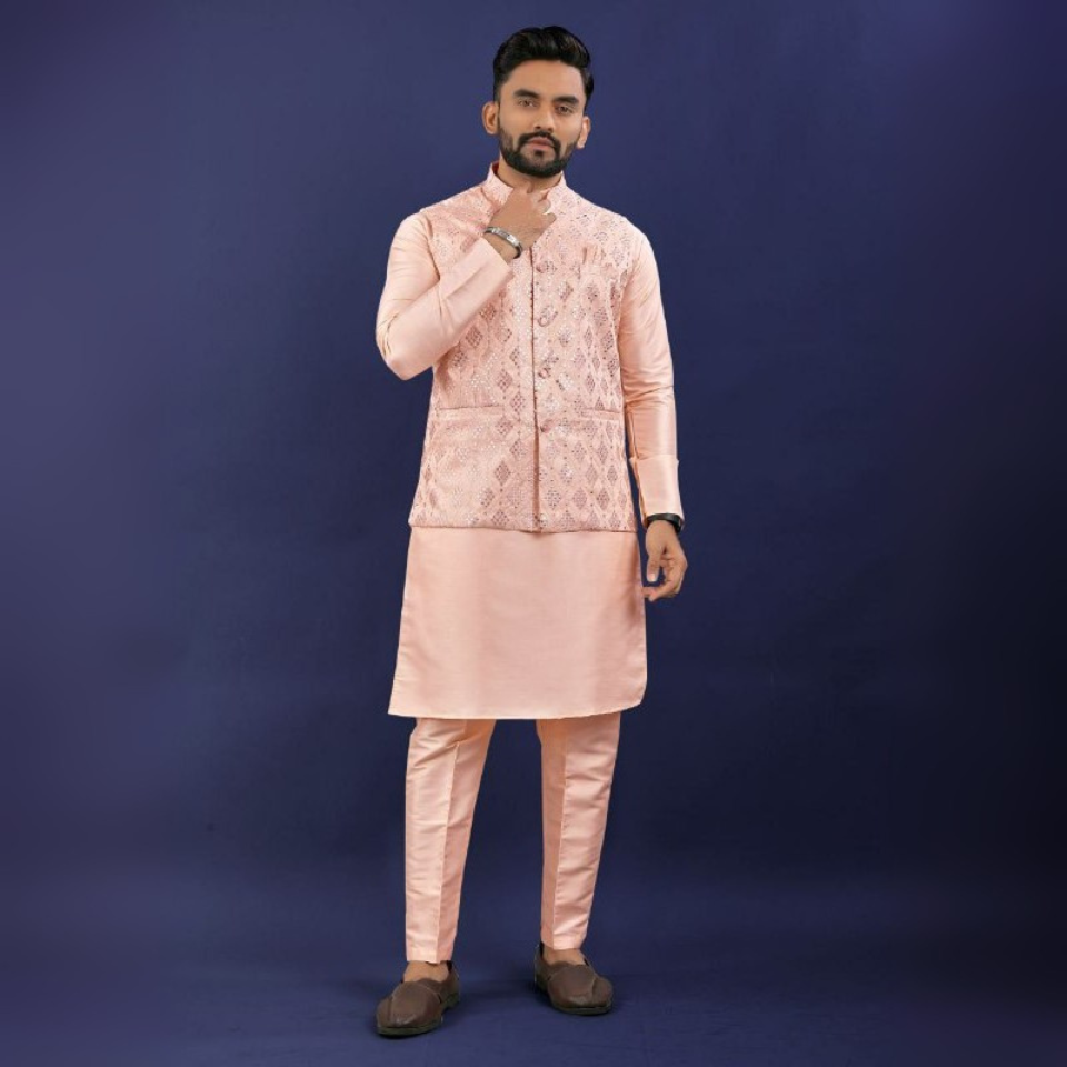 Elegant koti-kurta set