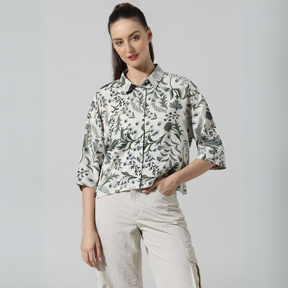 Cotton Linen Casual Top