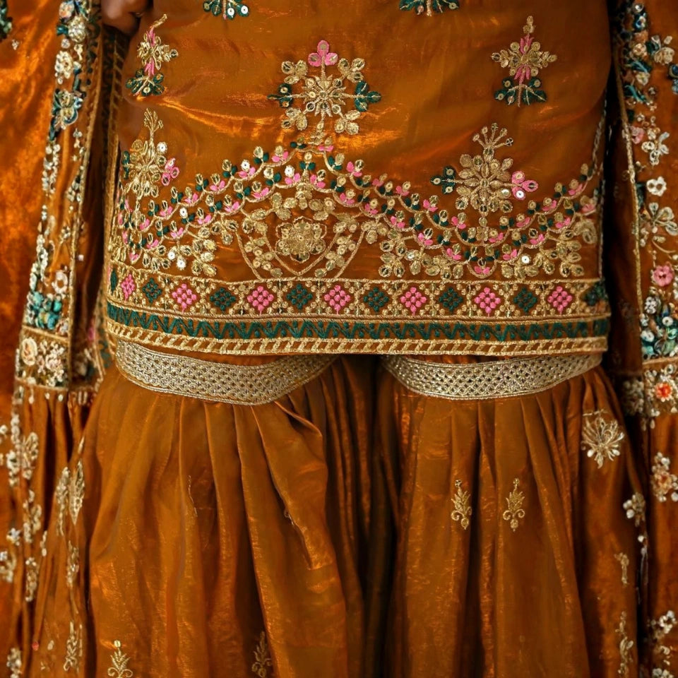 Tara Fendy Silk Sharara