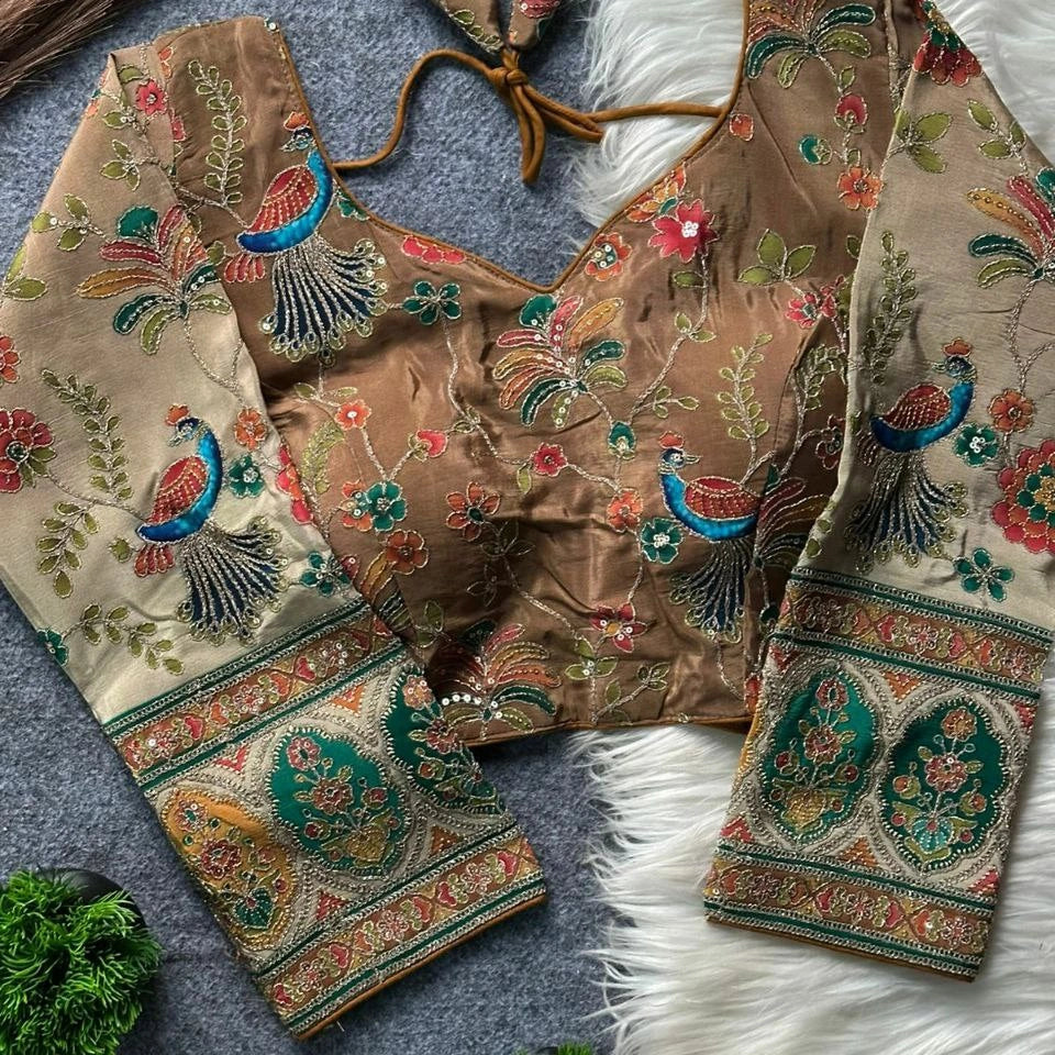 Pure Crepe Designer Dori Blouse