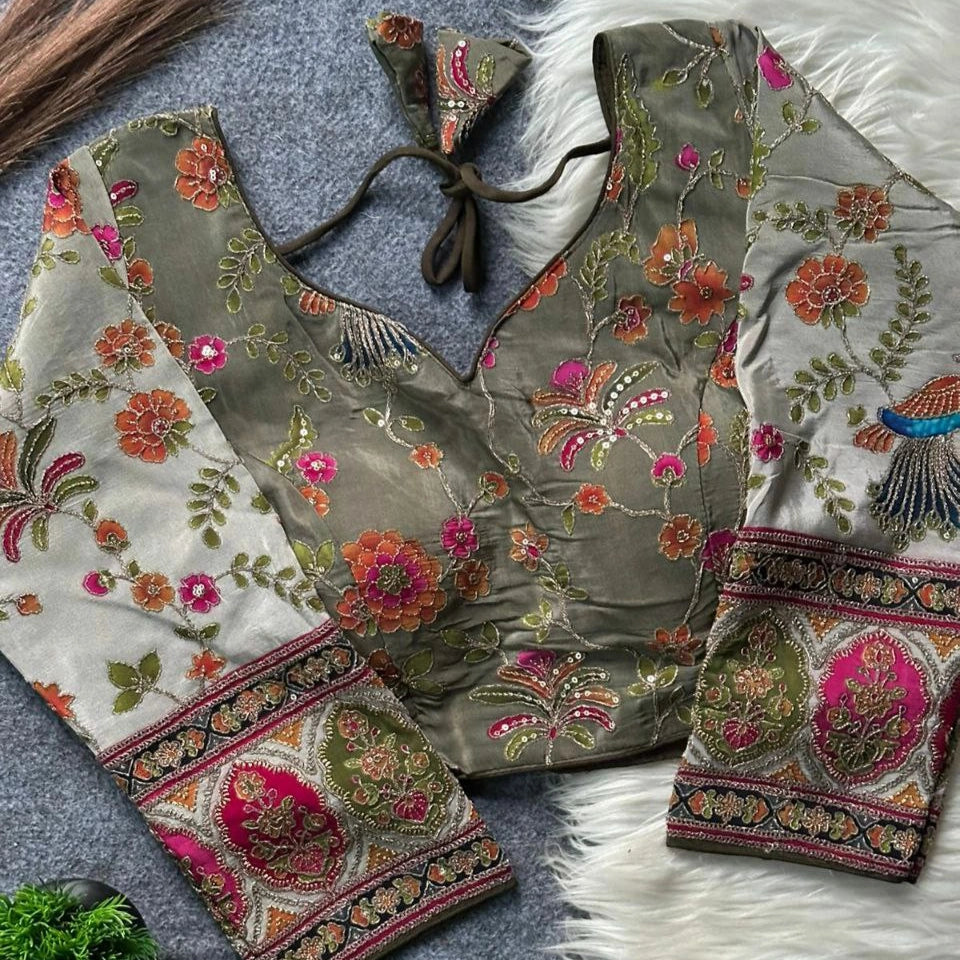 Pure Crepe Designer Dori Blouse