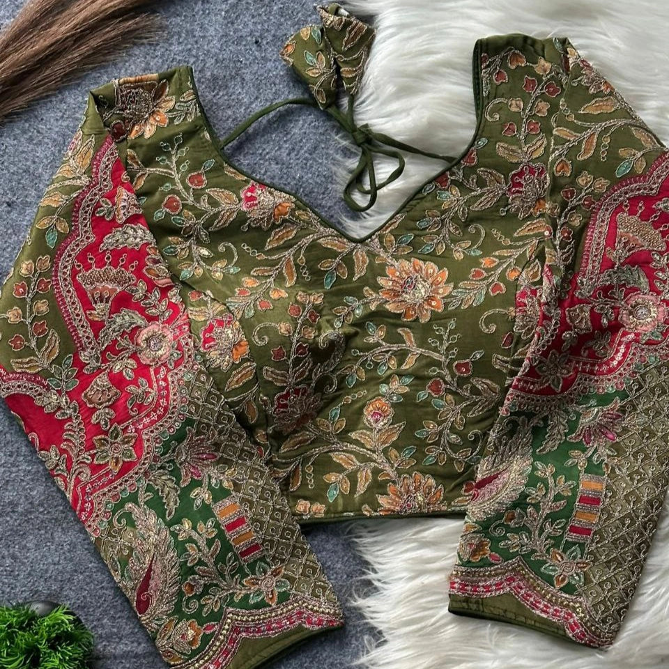 Pure Crepe Designer Dori Blouse