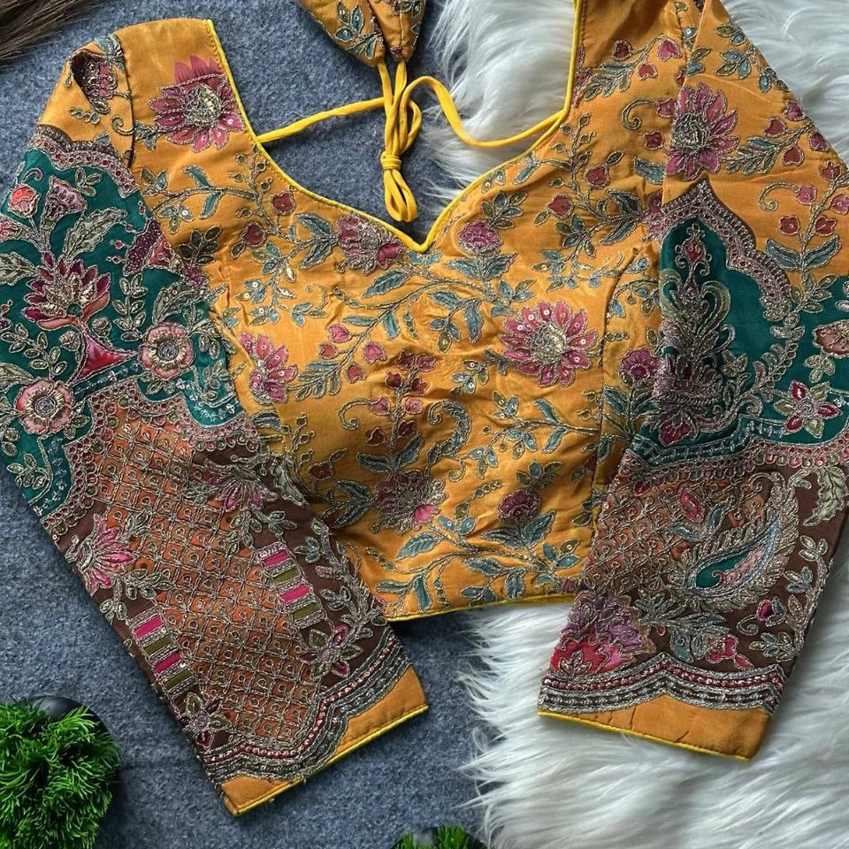 Pure Crepe Designer Dori Blouse