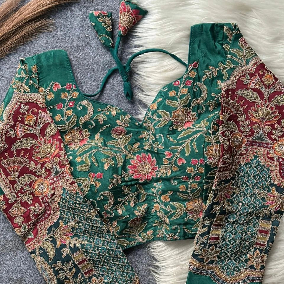 Pure Crepe Designer Dori Blouse
