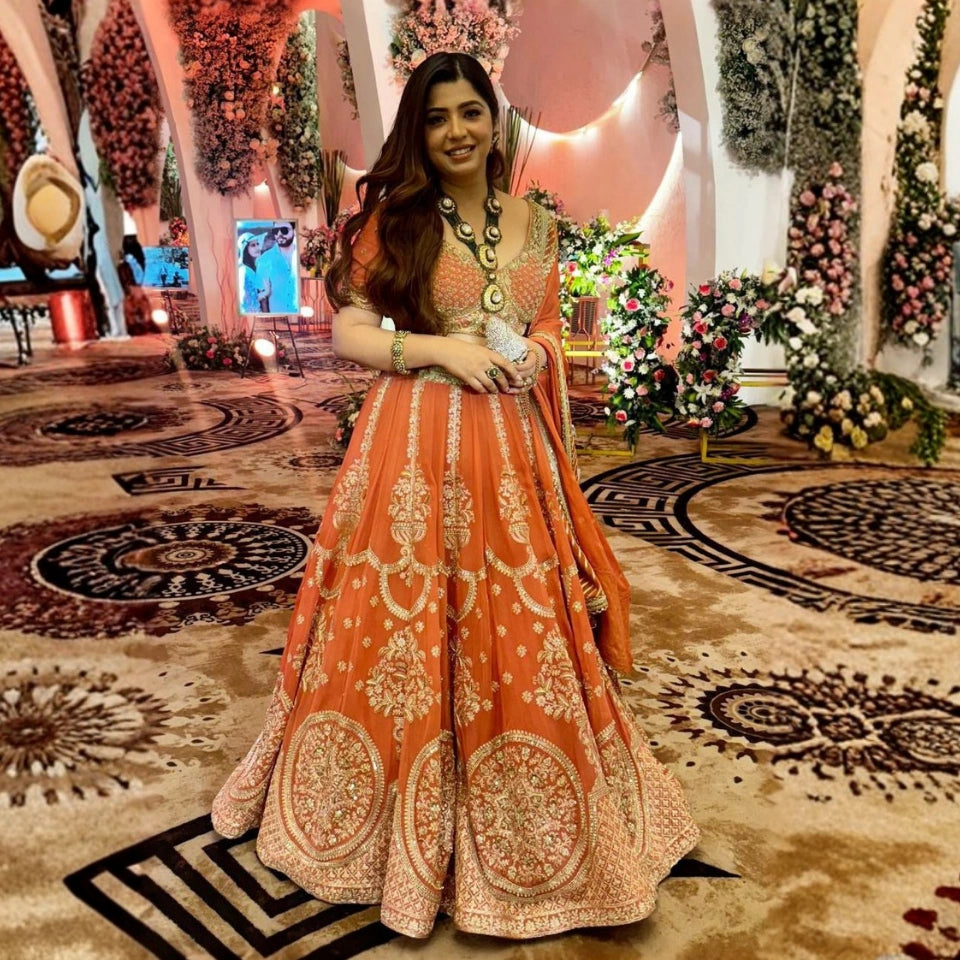 Riva Georgette Lehenga
