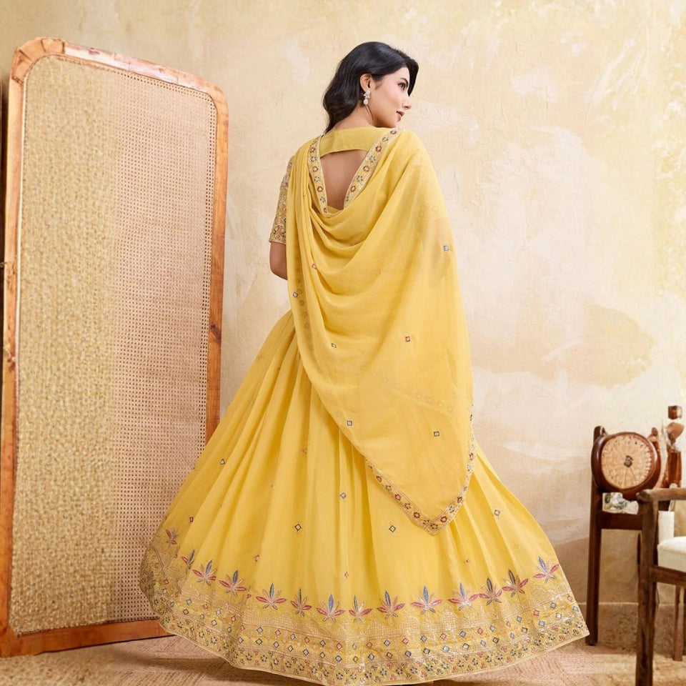 Arohi Star Georgette Lehenga