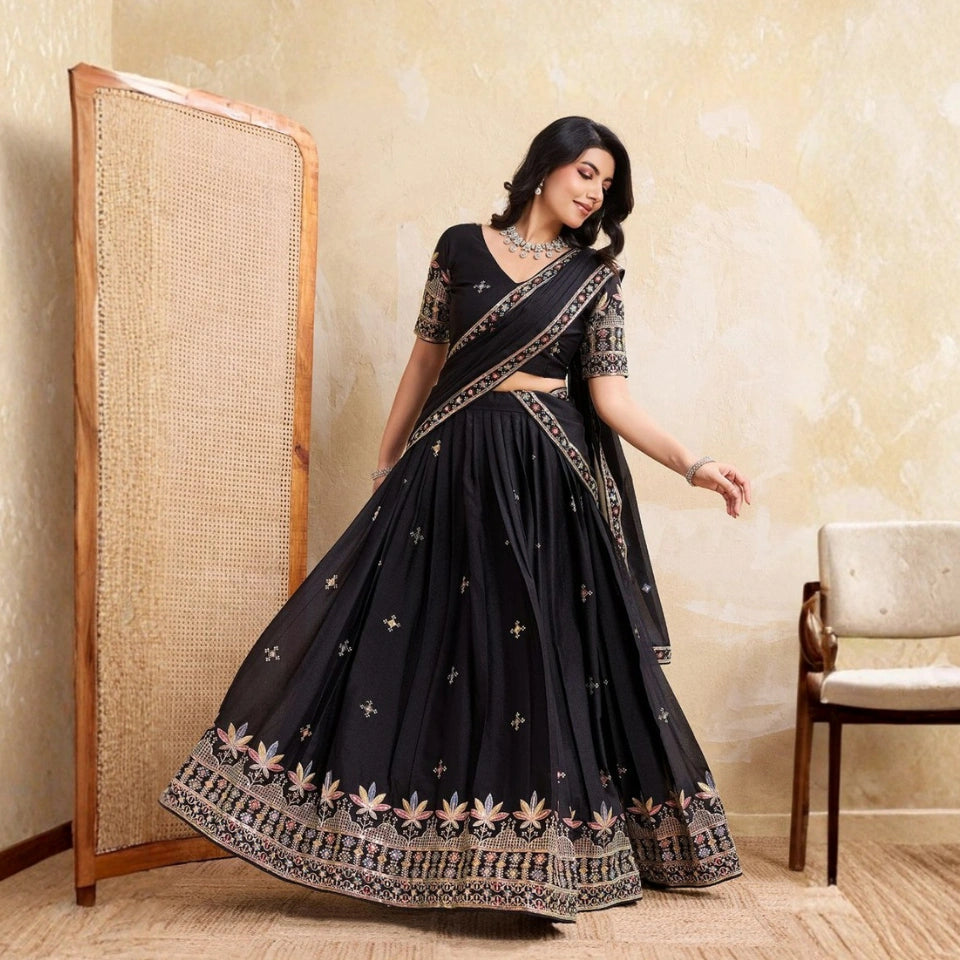 Arohi Star Georgette Lehenga
