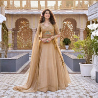 Noor Crunchy Bridal Lehenga