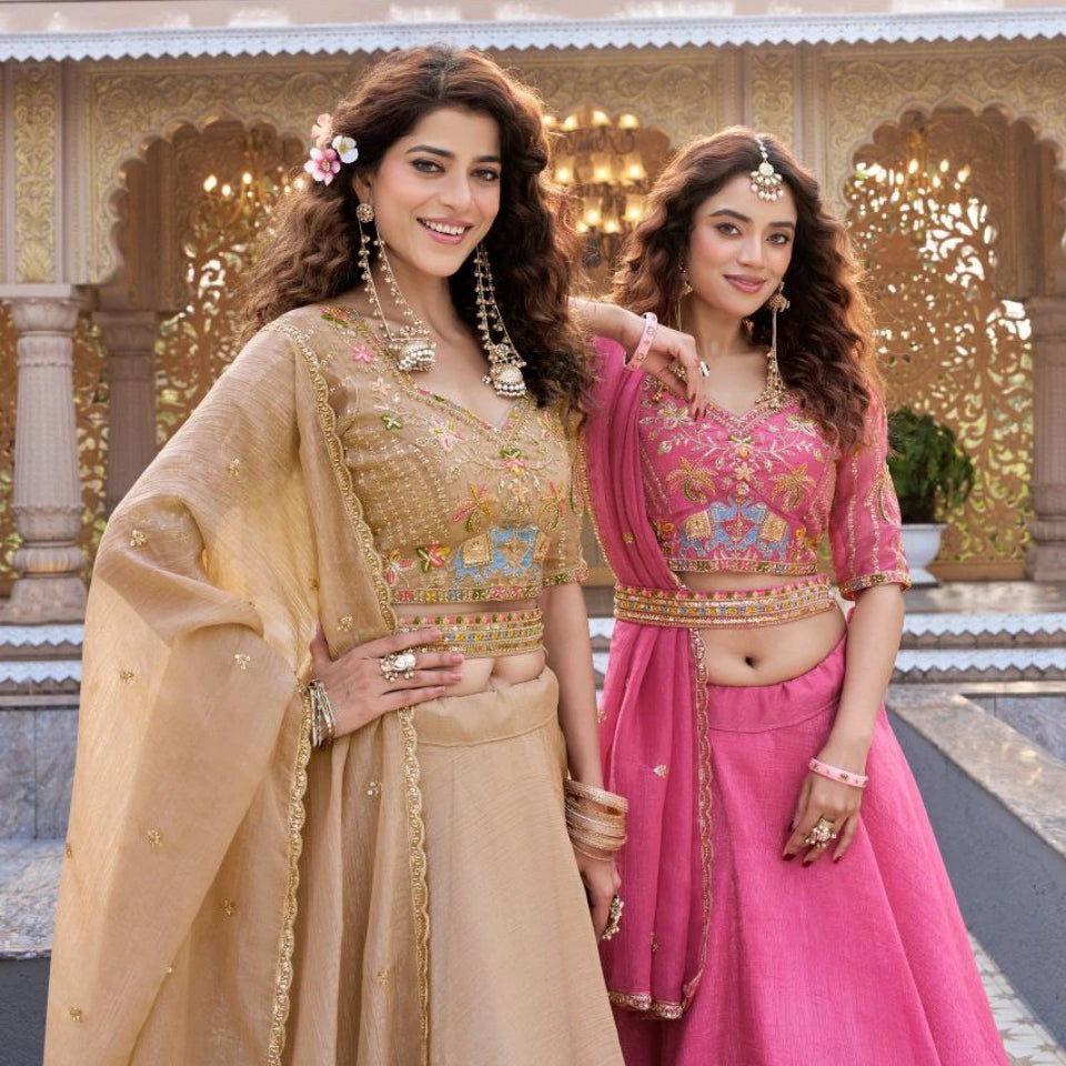 Noor Crunchy Bridal Lehenga