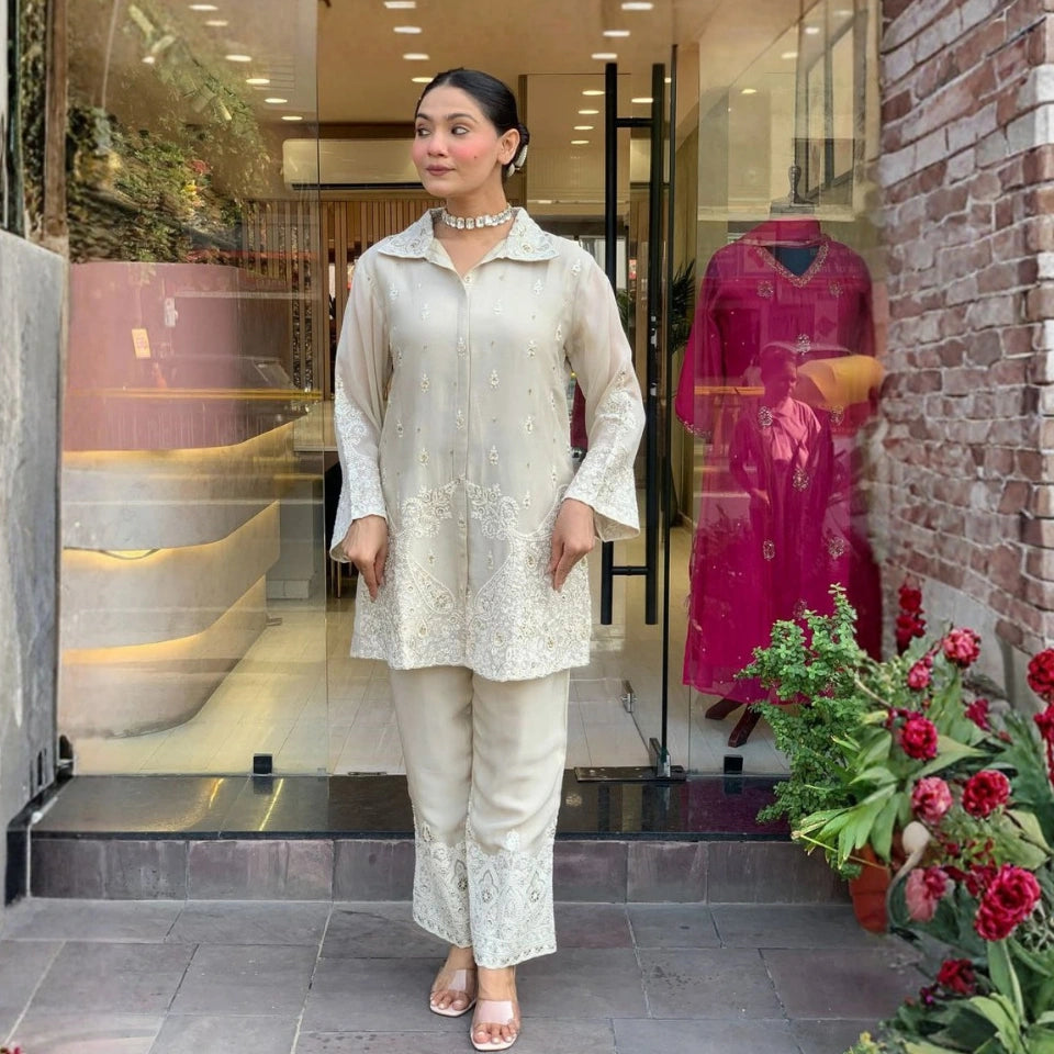Tara Chanderi Cord Set