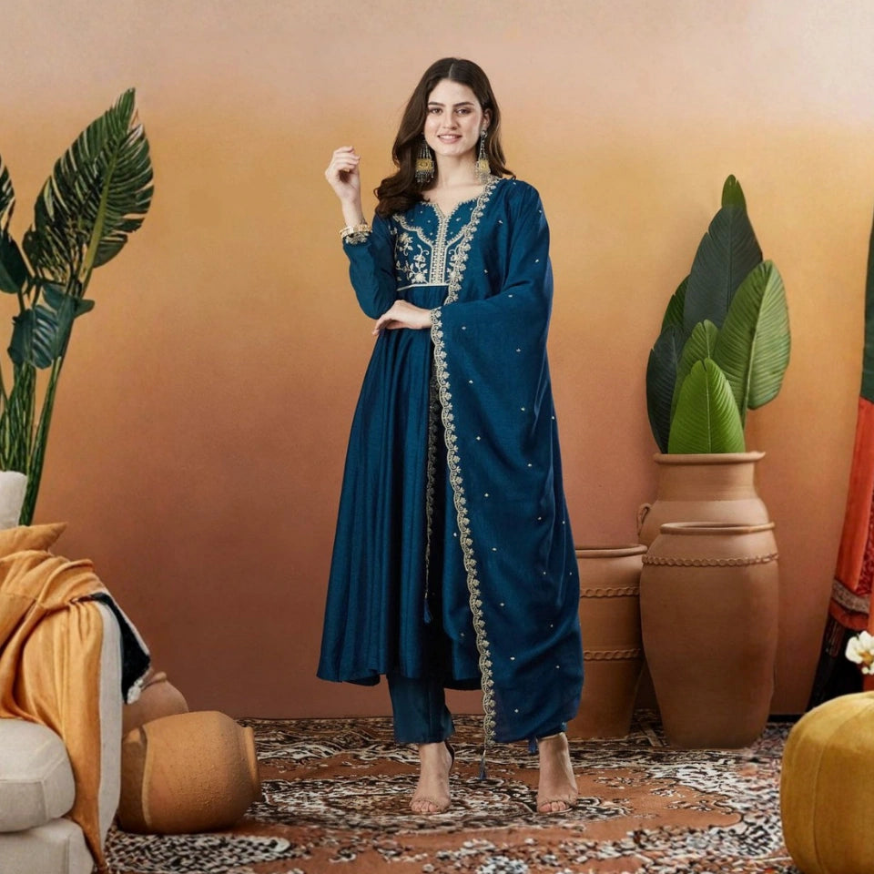 Sana Vichitra Kurti Set