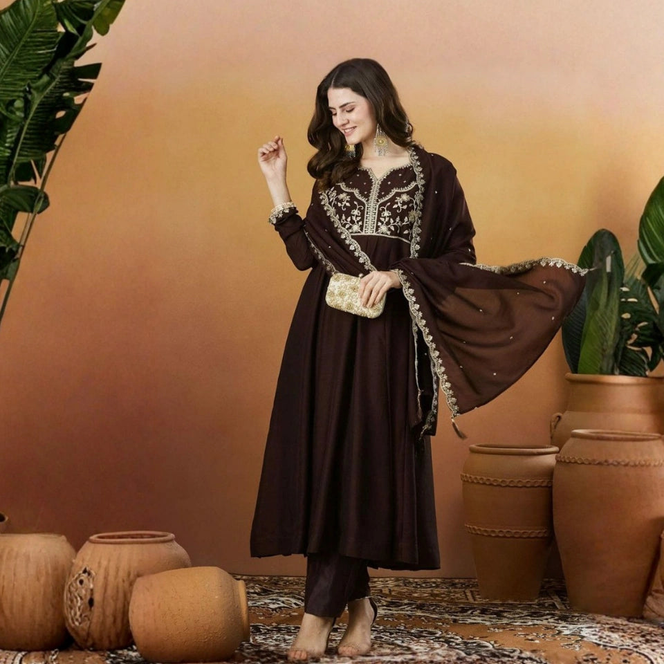 Sana Vichitra Kurti Set