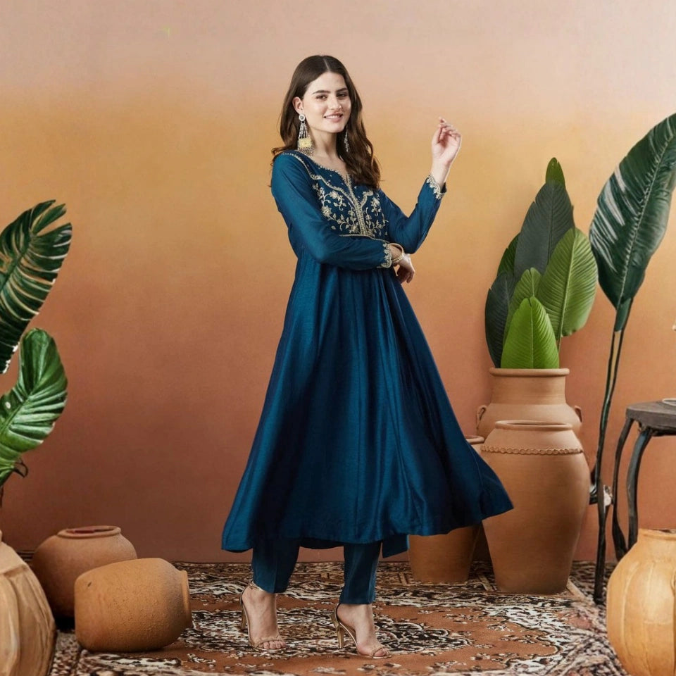 Sana Vichitra Kurti Set
