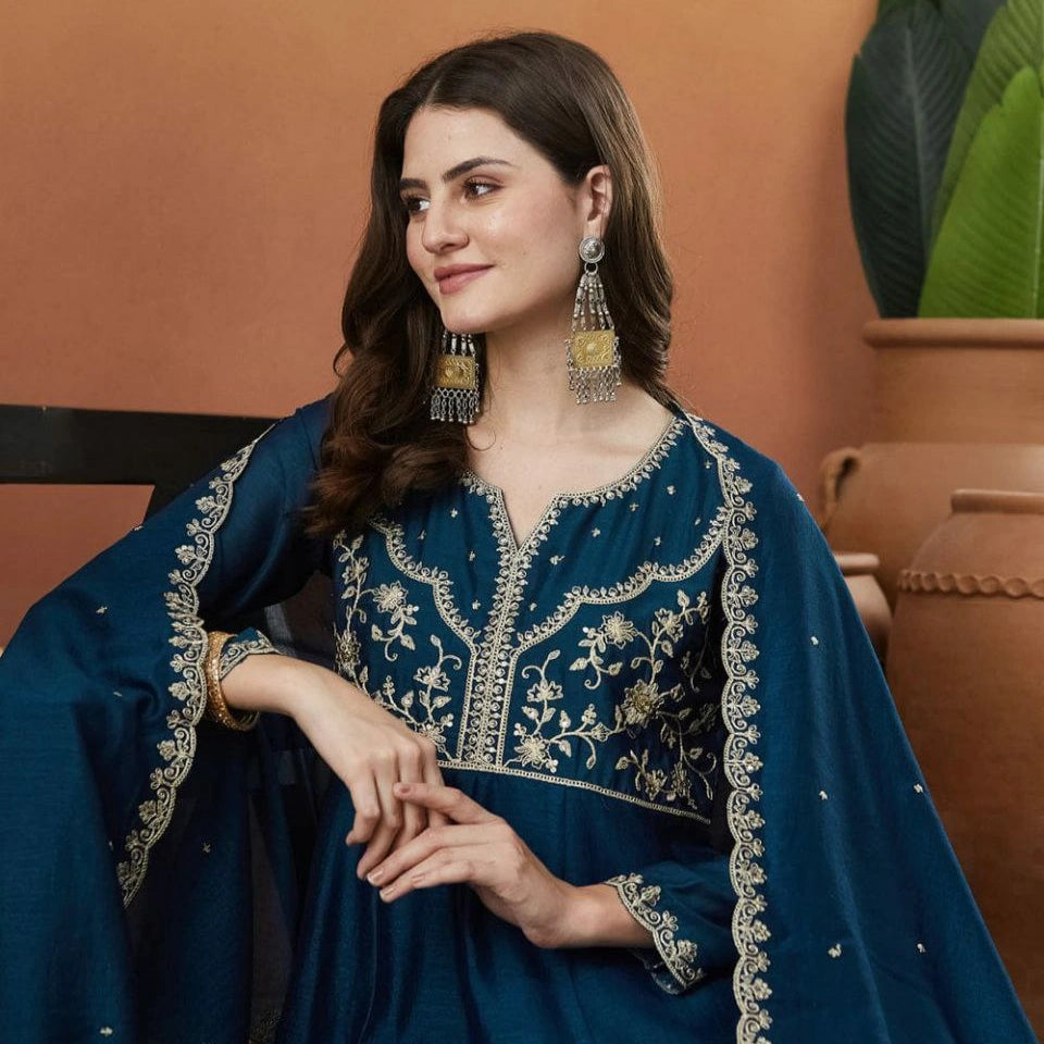 Sana Vichitra Kurti Set