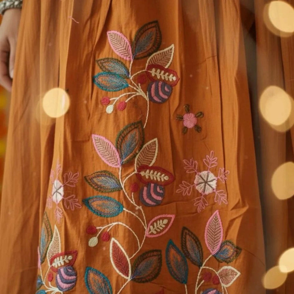 Naira Cotton Everyday Ethnic Anarkali Set