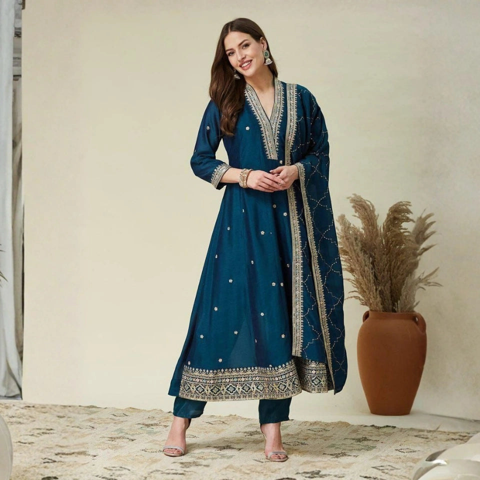 Sana Vichitra Kurti Set