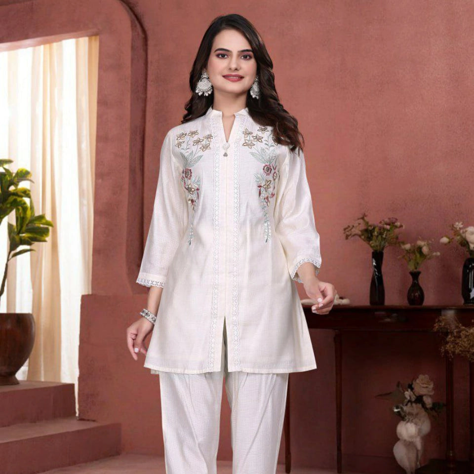 Berlin Fabric Handwork Kurti