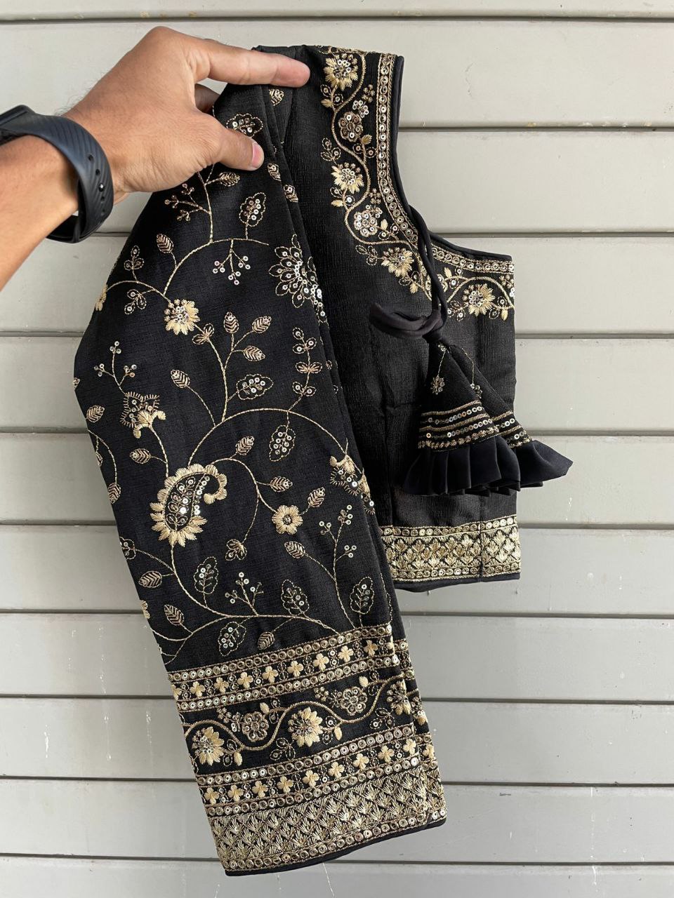 Heavy Embroidery Bridal Work Blouse